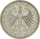 05421 Bundesrepublik Deutschland 1948-2001: 5 DM 1957 J, Freiherr Von Eichendorff, Jaeger 391, Kleiner Randfehler, Sehr - Autres & Non Classés