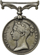 05442 Medaillen Alle Welt: China, Victoria 1837-1901: Silbermedaille O. J., China War Medal, 36 Mm, Sehr Schön. - Non Classés