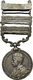 05464 Medaillen Alle Welt: Indien-Georg V. 1910-1936: India General Service Silbermedaille; 3 Clasps: Waziristan 1919-21 - Non Classés