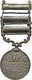 05464 Medaillen Alle Welt: Indien-Georg V. 1910-1936: India General Service Silbermedaille; 3 Clasps: Waziristan 1919-21 - Non Classés
