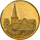 Delcampe - 05471 Medaillen Alle Welt: Lot 4 Goldmedaillen; Stadt Bünde-Westfalen (3x); Gold 986, Je 4 G Und 1 Dukat 1960, Gold 980, - Non Classés