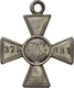 05479 Medaillen Alle Welt: Russland: St. Georgs-Kreuz Für Soldaten, 4. Klasse, Mit Verleihungsnummer 375881; 9,94 G, Zei - Unclassified
