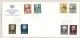 NNG / UNTEA - 1962 - 8 Zegels Op Cover With Cancel Hollandia/3 1-11-1962 - Zonder Adres / Not Sent - Niederländisch-Neuguinea