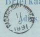 Nederlands Indië - 1891 - 5 Cent Briefkaart Met KR MEESTER CORNELIS, PADANG, WELTEVREDEN Naar KR PADANG SIDEMPOEAN - Nederlands-Indië