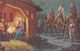 D6494 "BUON NATALE - EPIFANIA - RE MAGI - CAPANNA - PRESEPE - CAMMELLI - CAVALLO"    CART  SPED 1947 - Altri & Non Classificati