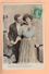 Cpa Cartes Postales Ancienne - Fantaisie Couple - Apres Le Bal - Parejas