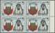 ** Abu Dhabi: 1968, 2nd Anniversary Assumption Of Power, Complete Set Of Four Values As Blocks Of Four, Unmounted Mint. - Abu Dhabi