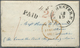 Br Aden: 1856, Early Incoming Mail: The Earliest Known Inward Letter From The U.S.A., 1856 Stampless Envelope With Enclo - Yémen