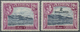 ** Aden: 1951 KGV. 2s. On 2r. Deep Blue & Magenta, Variety SURCHARGE ALBINO, Mint Lightly Hinged, Fresh And Fine. Plus A - Yémen