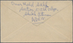 GA Aden: 1951. Postal Stationery Envelope '15 Cents' On 1a Brown Upgraded With SG 39, 20c On 3a Sepia And Carmine Tied B - Yemen