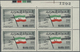 ** Aden - Mahra State: 1967, Definitives "Country Flag", 5f. To 500f., Complete Set Of Eleven Values As Plate Blocks Fro - Aden (1854-1963)