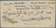 Br Afghanistan: 1880/90. Native Envelope From Peshawar To Kabul Bearing 1 Abasi Deep Purple Tied By M/s Cancel. - Afghanistan