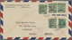 Br Bahrain: 1930's/1975: Three Airmail Covers To England Including Cover Franked 1934-37 KGV. 2a. And ½a. With Imperial - Bahreïn (1965-...)