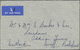 Br Bahrain: 1949. Air Mail Envelope Addressed To Wales Bearing SG 52, 1a On 1d Pale Scarlet (block Of Six) Tied By Bahra - Bahreïn (1965-...)