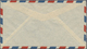 Br Bahrain: 1955. Air Mail Envelope Addressed To London Bearing SG 80, ½ On ½d Orange (4), SG 81, 1a On 1d Blue And SG 8 - Bahrain (1965-...)