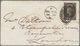 Br Ceylon / Sri Lanka: 1867, 6 D Blackish Brown On Attractive Envelope (small Faults) With Duplex COLOMBO Sent To London - Sri Lanka (Ceylon) (1948-...)