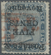 O Ceylon / Sri Lanka: 1885: 5 C. On 32 C. Slate, Overprint Inverted, Used, Trimmed Perforation At Left, Signed Richter. - Sri Lanka (Ceylon) (1948-...)
