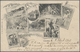 Br Ceylon / Sri Lanka: 1902. Multi View Post Card Of 'Colombo' Addressed To France Bearing Ceylon SG 257, 3c Green Tied - Sri Lanka (Ceylan) (1948-...)