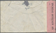 Br Ceylon / Sri Lanka: 1944. Air Mail Envelope (faults) Endorsed 'On Active Service' Addressed To Ireland Bearing Ceylon - Sri Lanka (Ceylan) (1948-...)