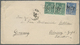 Br China: 1881, "CUSTOMS SHANGHAI DEC 6 81" On Reverse Of Small Cover With French Offices, Forerunners Type Sage 5 C. (p - Other & Unclassified