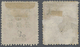 O China: 1897, Red Revenue 1 C./3 C. Type I Resp. 2/cents, Clean Used (Michel Cat. 650.-) - Autres & Non Classés