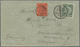 Br China: 1898, Coiling Dragon 10 C. Tied Bisected Bilingual "KIUKIANG 25 MAY 99" To Cover In Combination W. Hong Kong 1 - Other & Unclassified