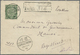 Br China: 1904. Registered Envelope (opened For Display) Addressed To Hanoi Bearing Chinese Imperial Post SG 110, 2c Red - Other & Unclassified