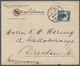 Br China: 1921/26, Three Covers Franking With 10 Cts Blue From German Trading Company &bdquo;Carlowitz & Co. Hankow&rdqu - Other & Unclassified