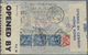 Br China: 1941. Registered Air Mail Envelope Addressed To France Bearing China SG 494b, 30c Blue And SG 495b, 50c Scarle - Other & Unclassified
