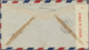 Br China: 1941. Air Mail Envelope Addressed To Australia Bearing SG 494a, 30c Scarlet, SG 496a, $1 Brown And Grey And SG - Other & Unclassified