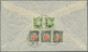 China: 1947, SYS Torch $2.000 (7 Inc. Strip-5) W. On Reverse $500/$20 And 1946 $500 (strip-3) Tied "Hupeh Hwangchow 36.1 - Other & Unclassified