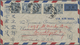 Br China: 1948, $50.000 Dark Blue (22, Strip-5 And Block-17 On Reverse) Tied "Hunan.Yuanying 37.9.8" (Sept. 8, 1948) To - Other & Unclassified