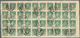 China: 1949, SYS $100.000 Dull Bluish Green (54, Block-40 On Reverse And Strip-10 Resp. Block-4 On Front) With $20.000 L - Autres & Non Classés