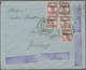 Br China - Provinzausgaben - Mandschurei (1927/29): 1931/32, Two Covers With 25 C. Frankings From "HOLUNG" Via Kirin Or - Manchuria 1927-33