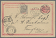 GA China - Ganzsachen: 1903. First Issue Imperial Chinese Post Coiling Dragon 1c Rose Postal Stationery Card Bearing Ind - Postcards