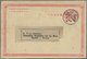 GA China - Ganzsachen: 1904. Imperial Chinese Post Postal Stationery Card (few Spots) 1c Pink Cancelled By Lungchow Date - Cartes Postales