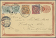 GA China - Ganzsachen: 1901. Chinese Imperial Post Postal Stationery Card 1c Red Upgraded With SG 109, 1c Ochre And SG 1 - Postcards