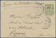 China - Fremde Postanstalten / Foreign Offices: French Offices, 1902. French China Postal Stationery Cover Front 'Type S - Other & Unclassified