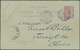 GA China - Fremde Postanstalten / Foreign Offices: French Offices, 1903. French China Postal Stationery Double Reply Car - Other & Unclassified