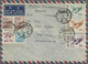 China - Volksrepublik: 1950/53, World Peace Set Etc. Total $22.000 Tied "SHANGHAI 53.8.13" To Air Mail Cover To East Ger - Other & Unclassified