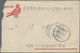 Br China - Volksrepublik: 1951, Air Mail $10.000 W. Tien An Men $400, 800 Tied "Shanghai Branch 80 53.5.28" To Quantico/ - Altri & Non Classificati