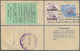 Br Dubai: 1967 Definitives High Values 5r., 3r. And 1.25r. Along With 20d. Pair On Registered And Insured Envelope To Sw - Dubai