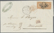 Br Französisch-Indien: 1865. Envelope Addressed To France Bearing French General Colonies 'Eagle' Yvert 5, 40c Orange (i - Covers & Documents