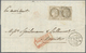 Br Französisch-Indien: 1875. Envelope Addressed To France Bearing French General Colonies Yvert 20, 30c Brown (imperf Pa - Covers & Documents