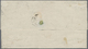 Br Französisch-Indien: 1876. Envelope Addressed To France Bearing French General Colonies Yvert 20, 30c Brown (strip Of - Covers & Documents