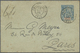 Br Französisch-Indien: 1906. Postal Stationery Envelope 15c Blue Cancelled By Chandernagor Lnde Double Ring Addressed To - Covers & Documents