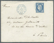 Br Französisch-Indochina: 1878. Military Mail Envelope Addressed To Paris Bearing French General Colonies Yvert 23, 25c - Covers & Documents