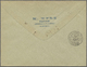 GA Französisch-Indochina: 1897. Registered Indo-China Postal Stationery Envelope 15c Blue Upgraded With Yvert 11, 30c Br - Lettres & Documents