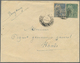 Br Französisch-Indochina: 1898. Envelope Addressed To Hanoi Bearing French General Colonies Yvert 49, 5c Green (cornerfa - Covers & Documents