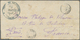 Br Französisch-Indochina: 1898. Stamp-less Military Mail Envelope Addressed To France Cancelled 'Lang-Son/Tonkin' Double - Storia Postale